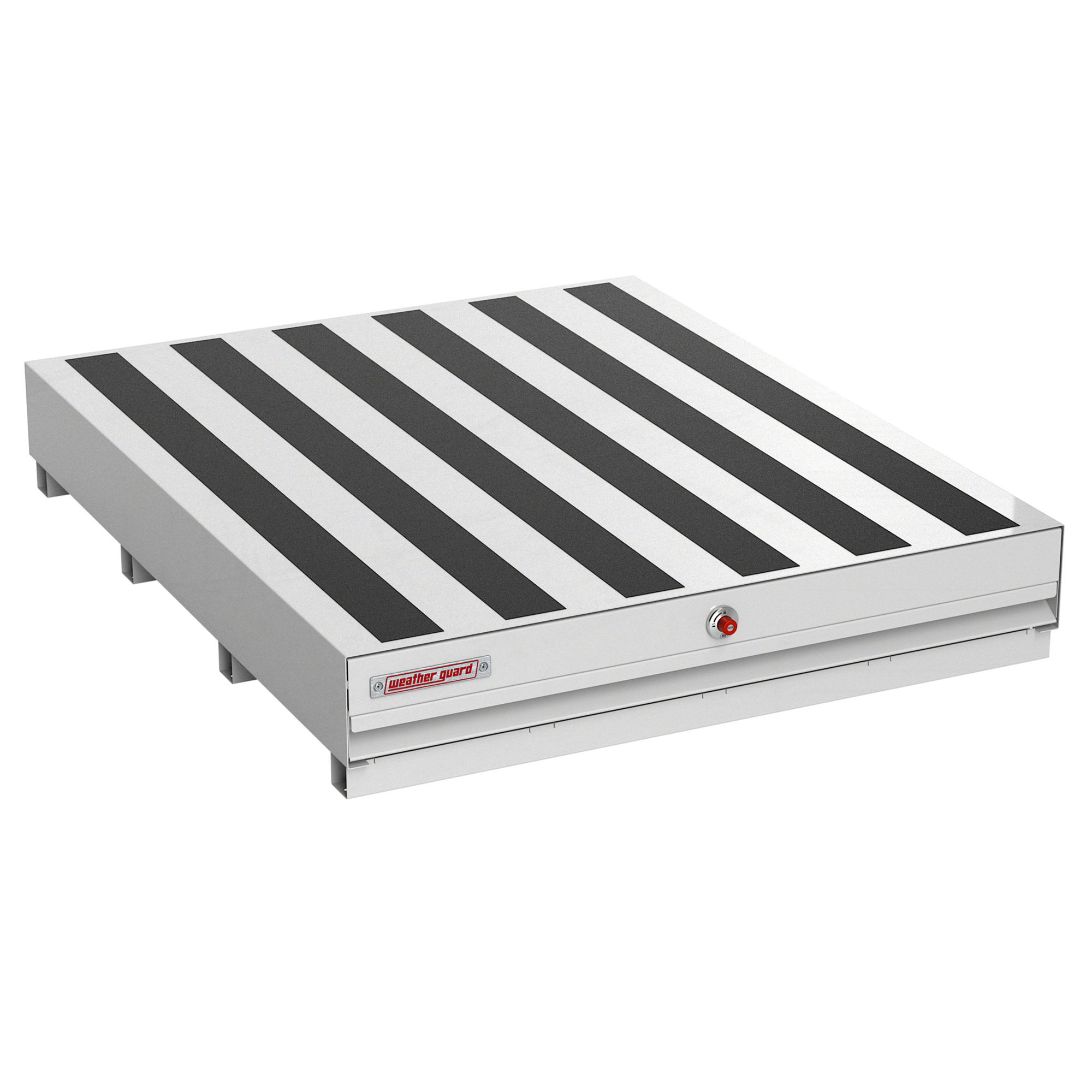 Weather Guard PACK RAT Truck Box Storage Drawer, Steel, White, 60in x 48in x 9.5in, Model# 369-3-04